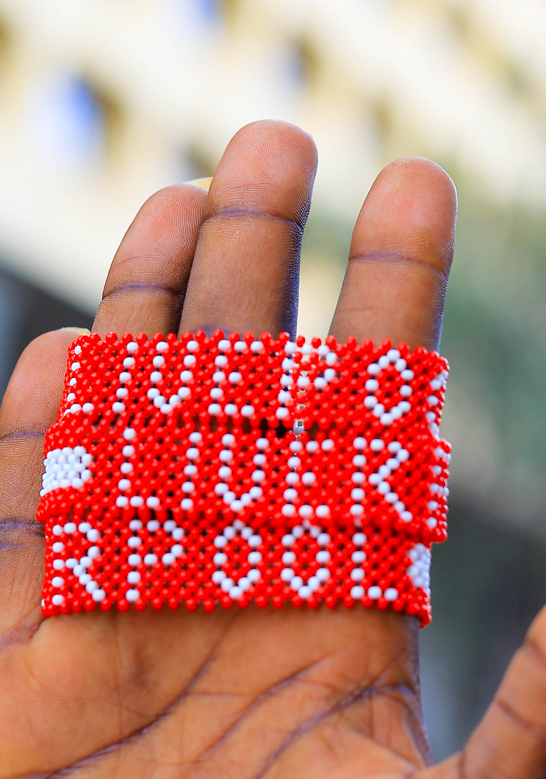 Liverpool Beaded Wristband